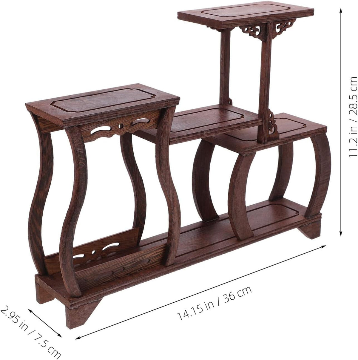Chinese Wood Display Stand Base H21589
