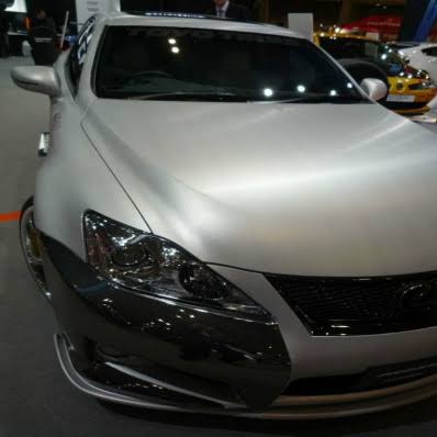 Brushed Gunmetal Aluminium Car Vinyl Wrap Film 152cm x 100cm Silver Brushed Aluminium G990