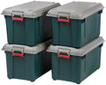 21 Gal Black 4 Pack Storage Bin A826623