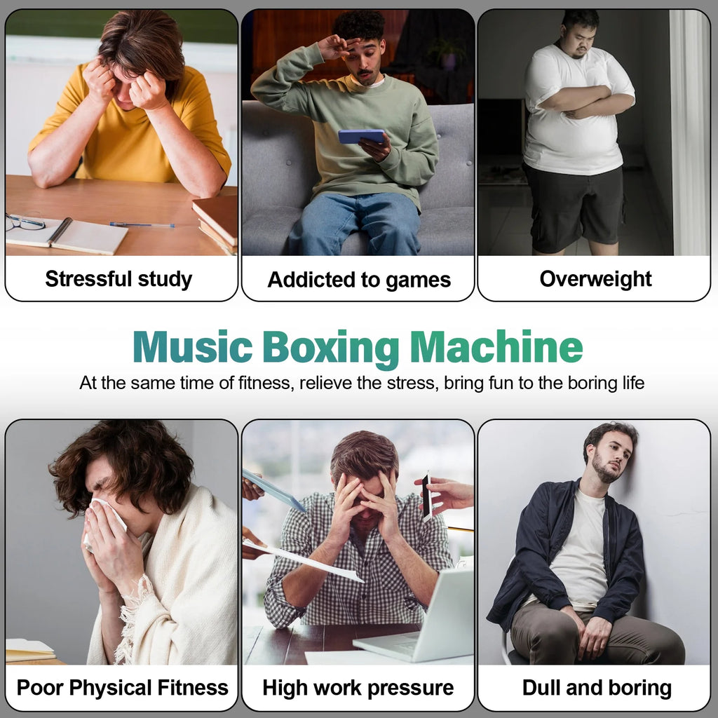 Smart Bluetooth Boxing Machine with Boxing gloves C983761