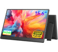 15.6-inch FHD 1080P HDR IPS Portable Monitor with Kickstand & Speakers USB-C HDMI A392099