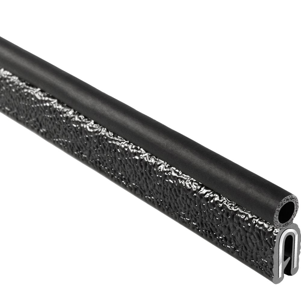 PVC Trim Seal with EPDM Rubber Bulb, 25' Length R8357
