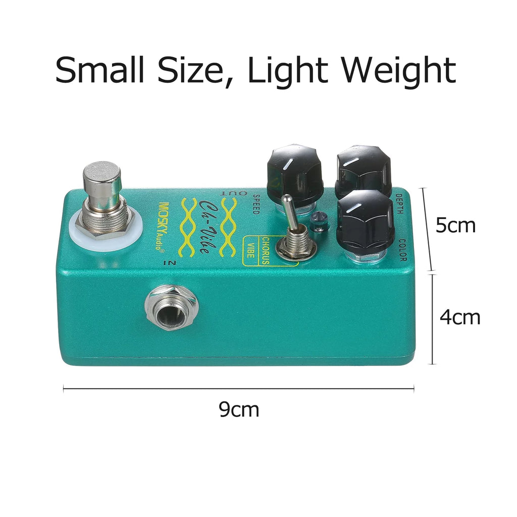 Mini Chorus/Vibe Guitar Effect Pedal Y618