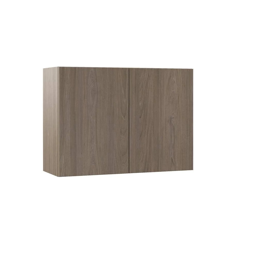 33x24x12 in. Wall Kitchen Cabinet in Driftwood, Brown R446