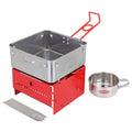Camp Stove Kit with Frame and Wind-Shield Panels M808345