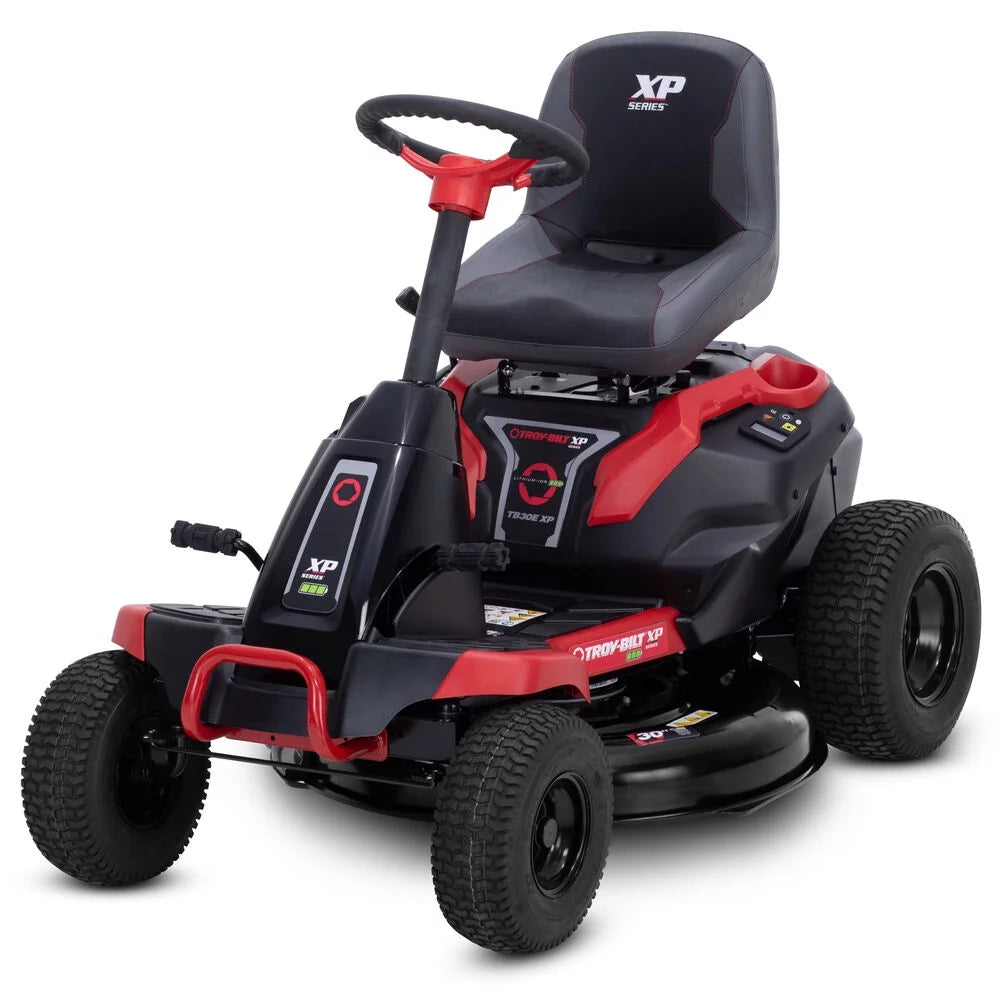 30 in. 56-Volt 30 Ah Battery Electric Drive Cordless Riding Lawn Tractor S686