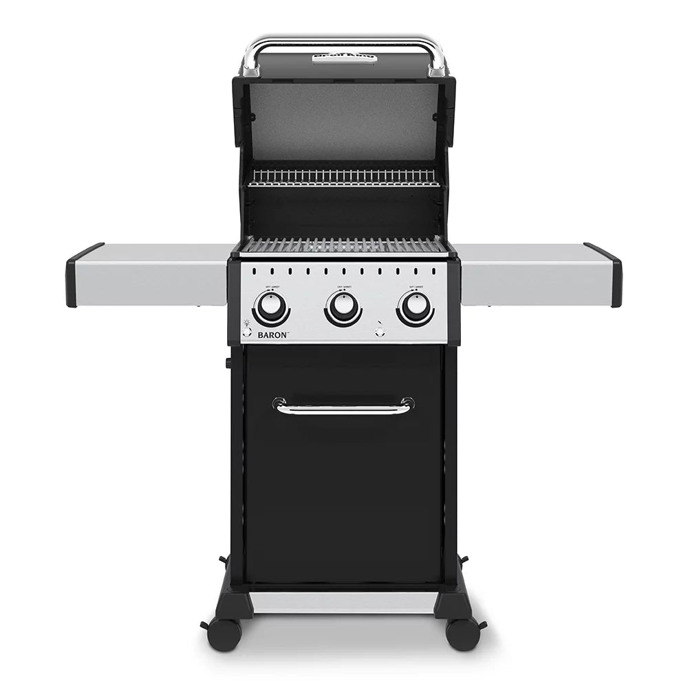 3-Burner Black Natural Gas Grill Q96609