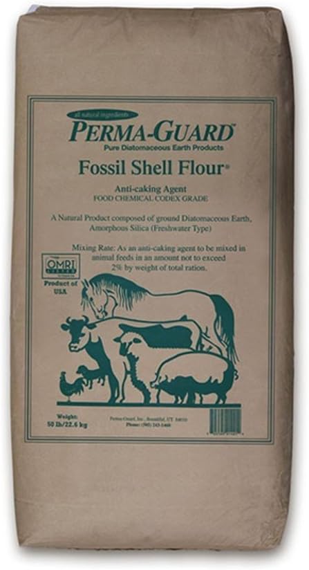 50-Pound White Food Grade Diatomaceous Earth W94155