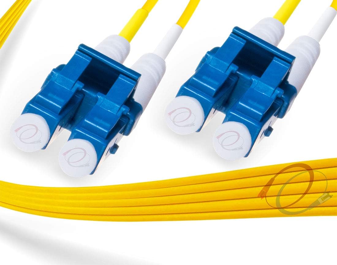 24 Pack 3M OS2 LC LC Single Mode Fiber Patch Cables S6640
