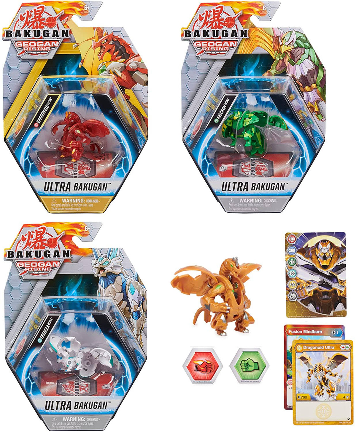Collectible Action Figure and Trading Card M6726