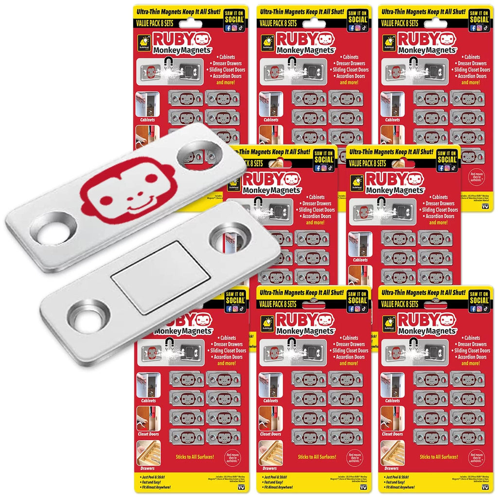 8 Pack Ultra-Thin Magnetic Plates B577