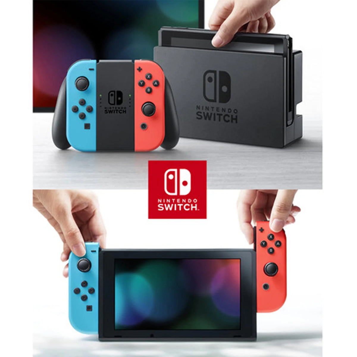 Neon Blue/Red Console Q149