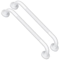 2 Pack 24 Inch Anti-Slip Shower Grab Bars with Rubber Grip Chrome Stainless Steel Bathroom Wall Mount Grab Bar Handle W23301