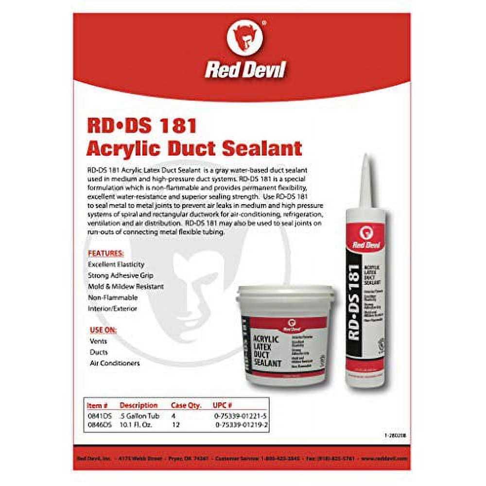 0.5 Gal. Acrylic Latex Duct Sealant K5197