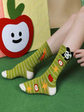 Cartoon Panda Pattern Socks L742