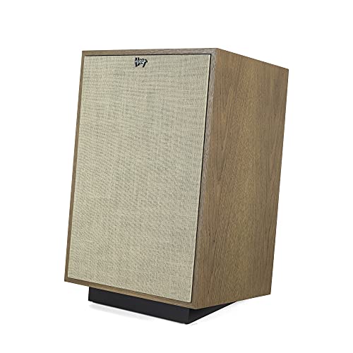 Distressed Oak Floorstanding Speaker Pair Y56957