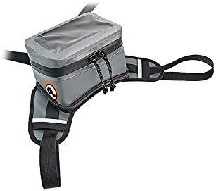 Black Minimalist Waterproof Motorcycle Tank Bag S75741