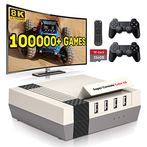 Retro Game Console with 100000+ Games, 8K Output L12256