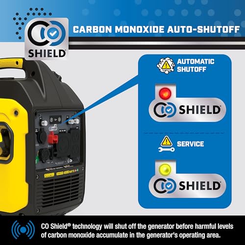 4000-Watt Dual Fuel Portable Inverter Generator I813074