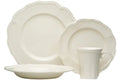 16-Piece White Dining Set S389