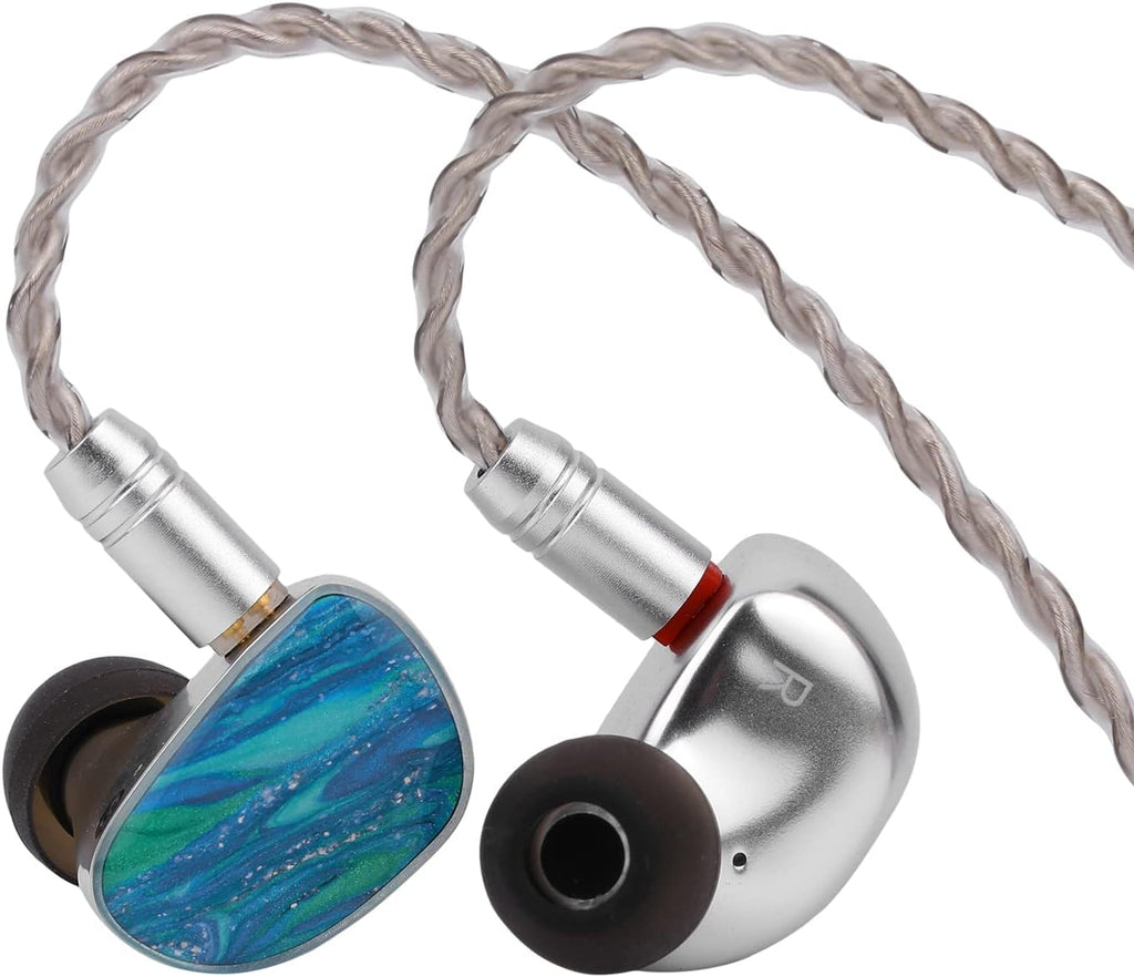10mm Graphene Driver In-Ear Earphone IEM with Detachable 2 pin OCC Cable V617