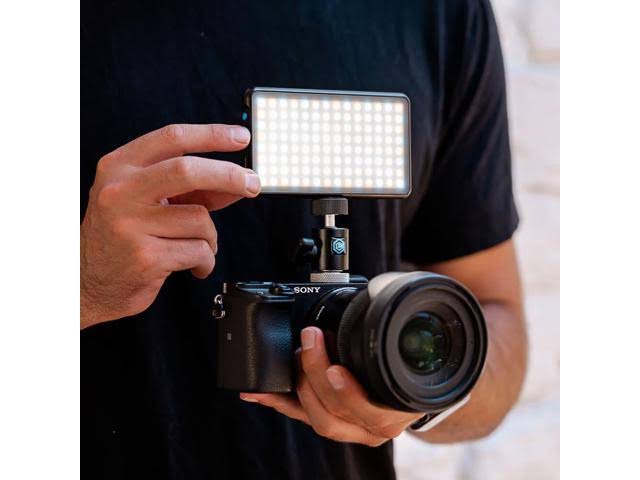 LED Light with Ball Head Camera Mount and Light Stand Adapter S98338