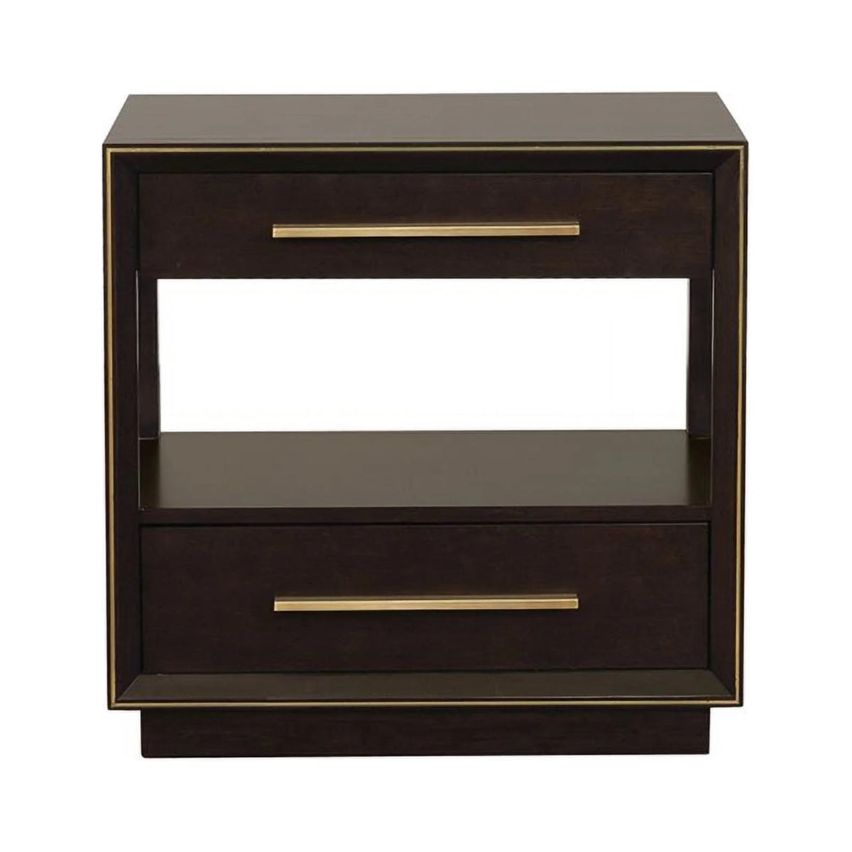 4-piece Wood California King Panel Bedroom Set in Brown and Gray R135642