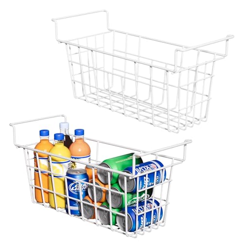 17.5 Inch Metal Wire Freezer Bins - 2Pack I7584