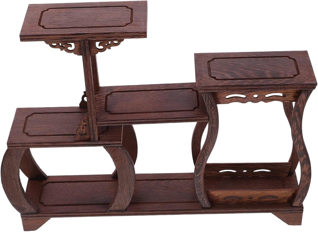 Chinese Wood Display Stand Base H21589