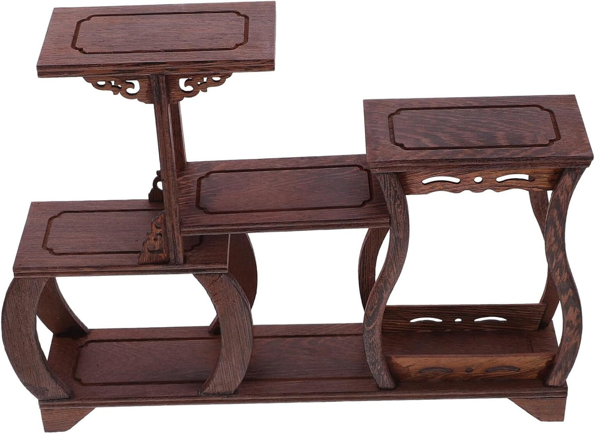 Chinese Wood Display Stand Base H21589