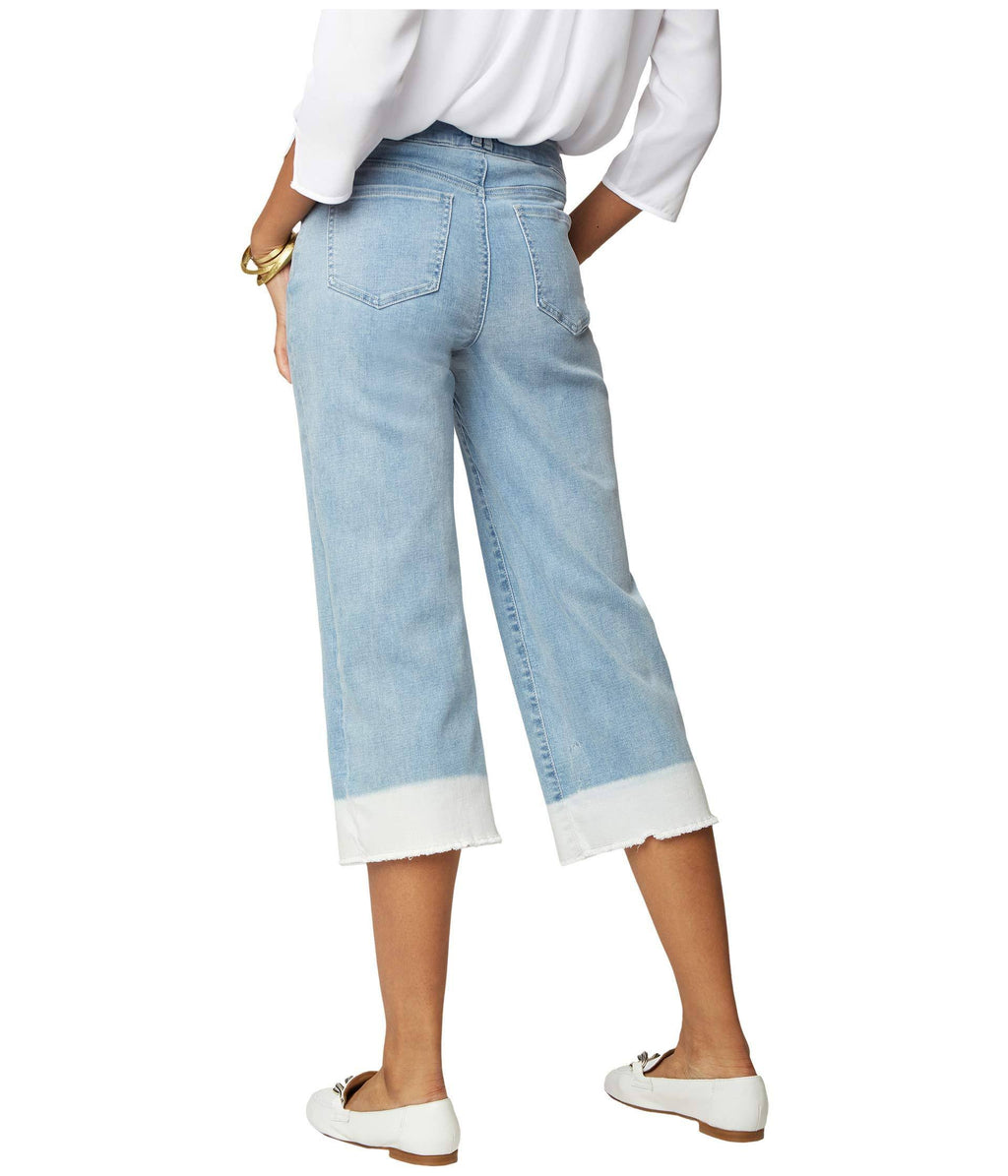 Wide Leg Capri Jean H918344