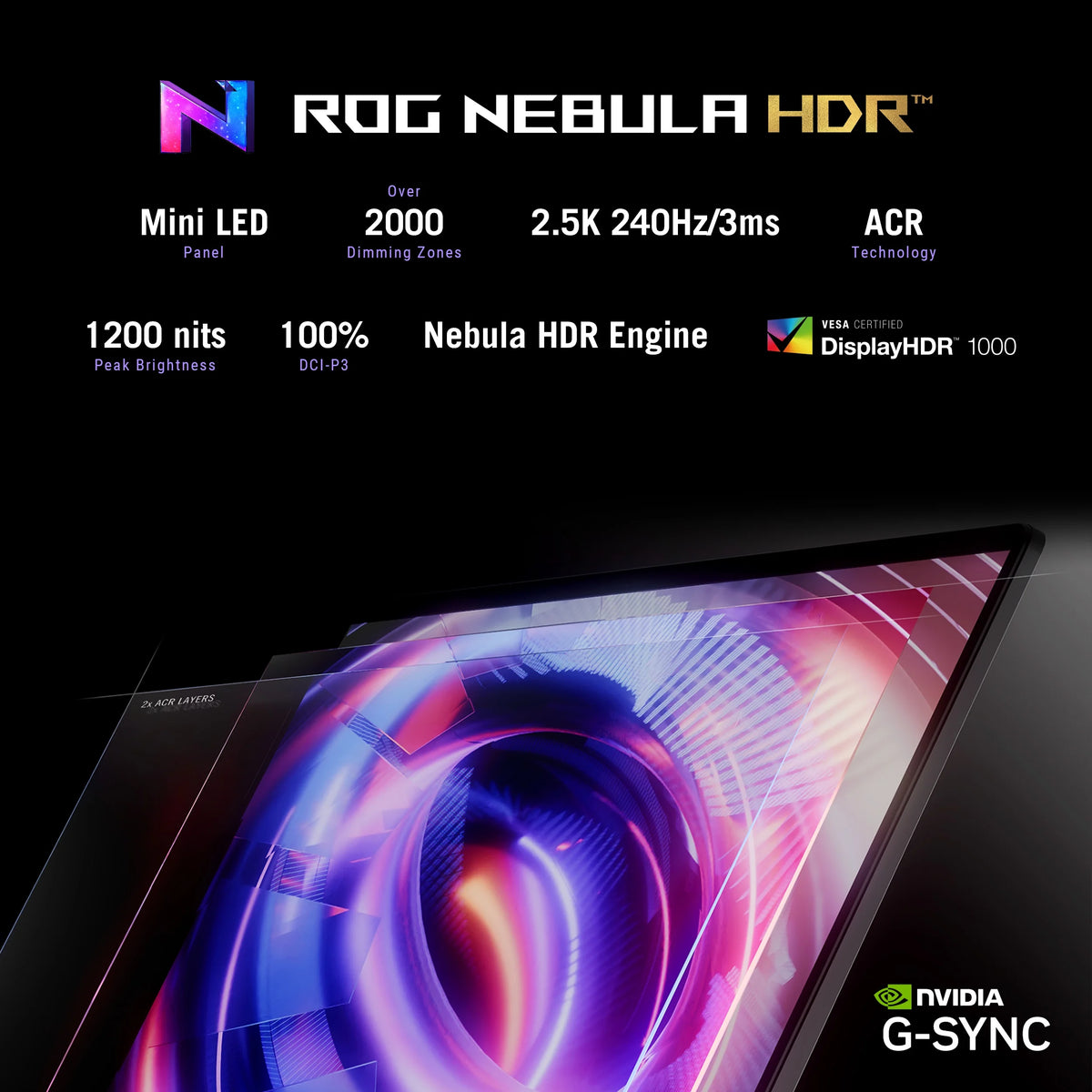 18in 240Hz Mini LED WQXGA Display Gaming Laptop C369