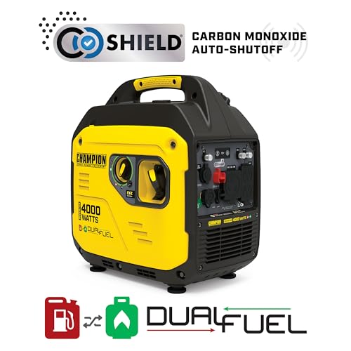 4000-Watt Dual Fuel Portable Inverter Generator I813074