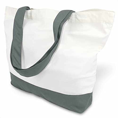 3-Pack 12oz Cotton Canvas Tote Bags M892096