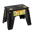 Black 12in Folding Step Stool I816771
