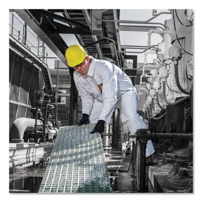 White Breathable Particle-Pro Coveralls Zip XL 24/Carton E28609