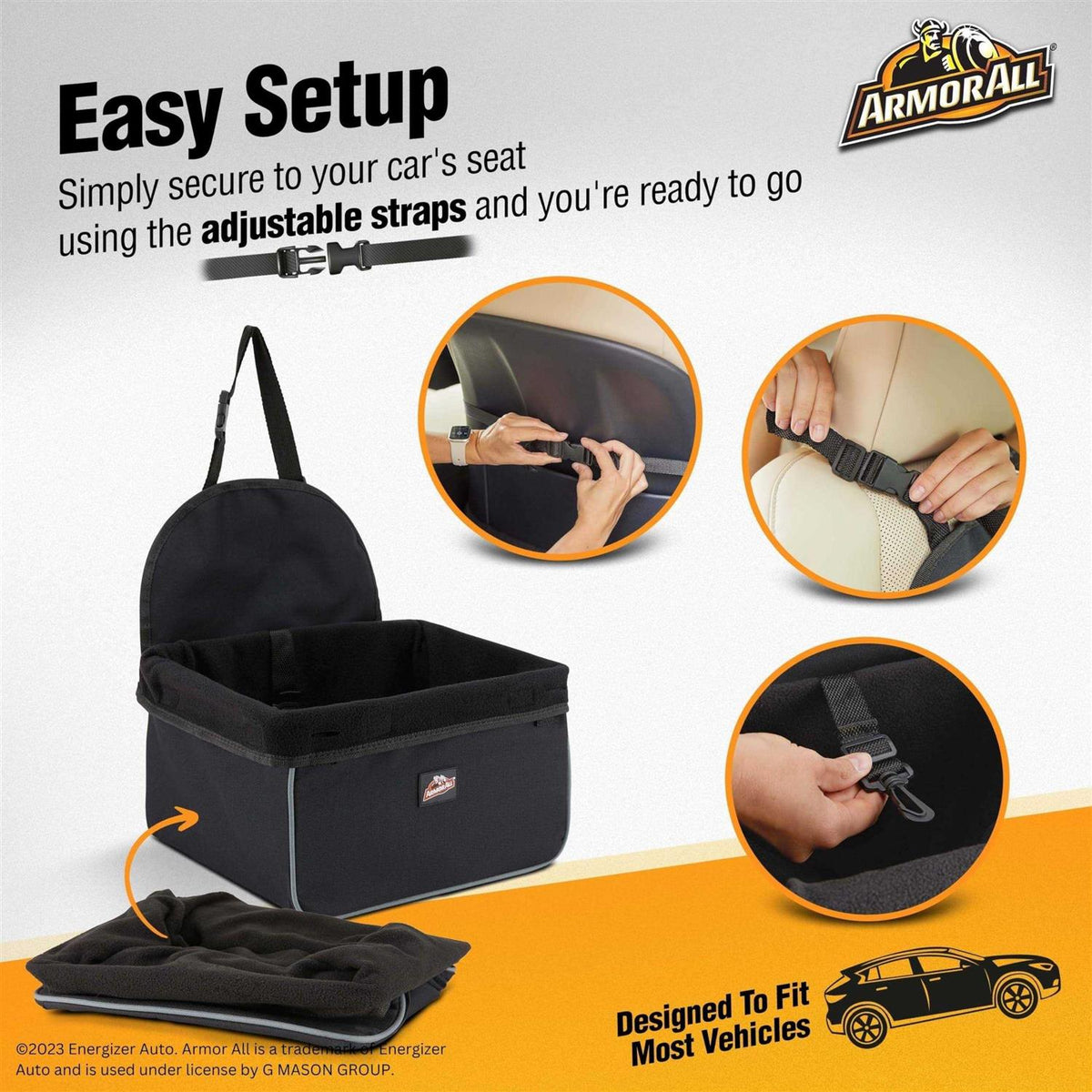Dog Car Seat for Small Dogs Under 12 lbs W934335