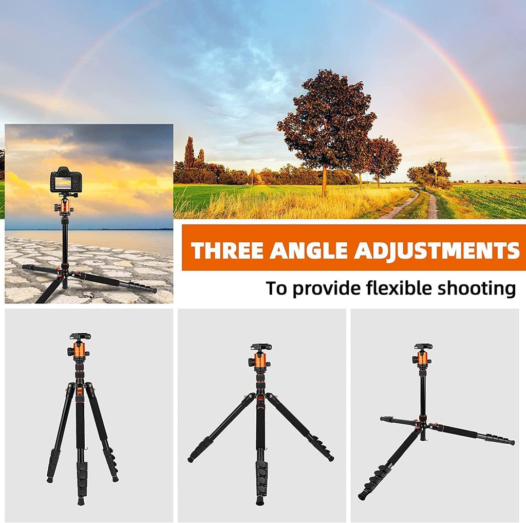 82 inches Aluminum Tripod with 360 Degree Ball Head, Pack of 2 T647470