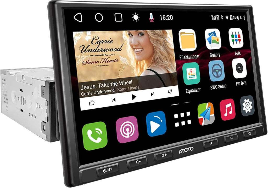 10.1inch QLED Display in-Dash Video Receiver with Wireless Carplay & Android Auto T22934