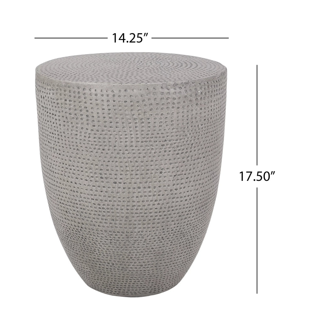 Lightweight Concrete Outdoor Side Table B859