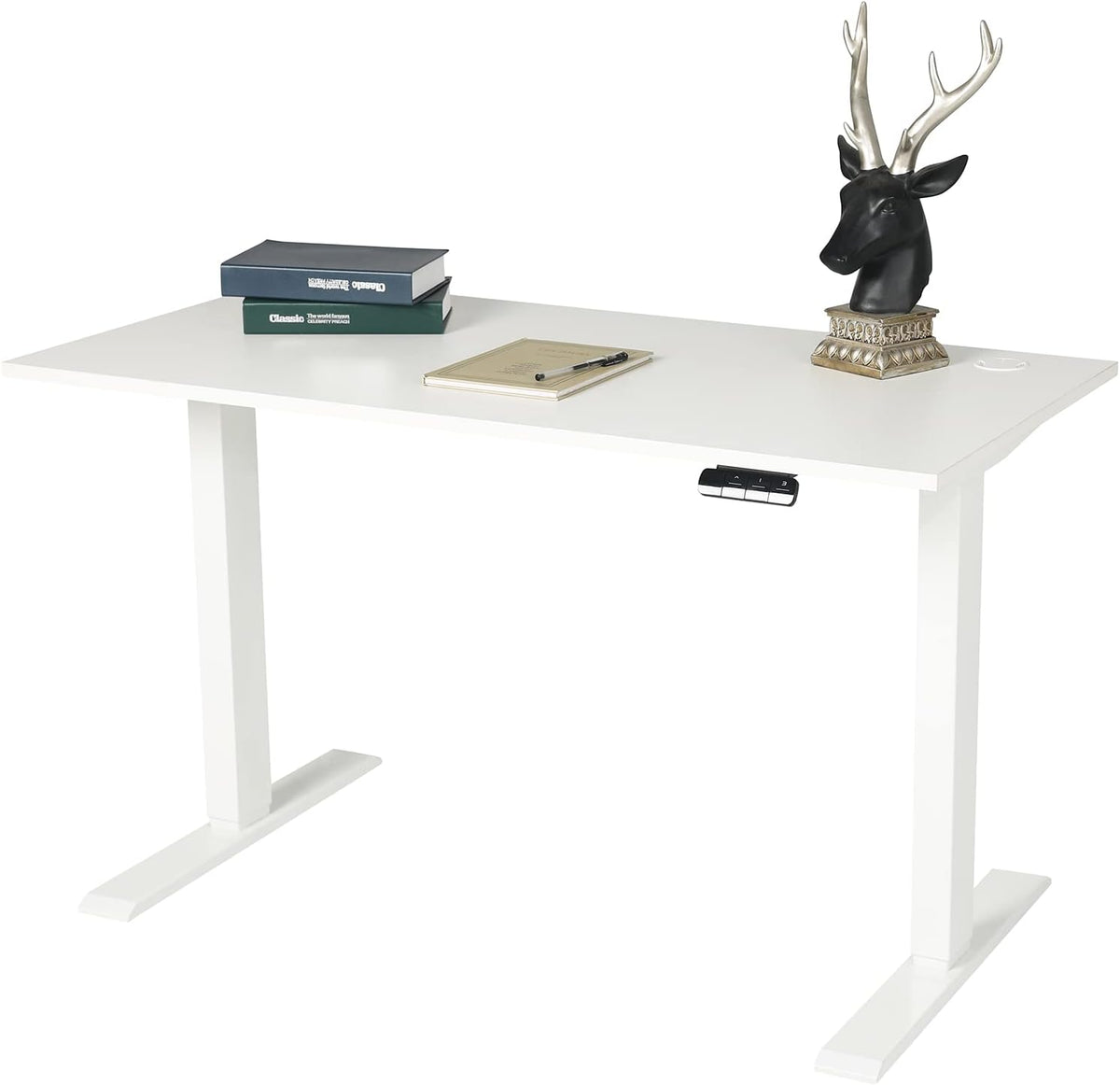 Electric Standing Desk, Dual Motor Height Adjustable Sit Stand Desk O116040