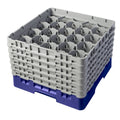 Navy Blue 20 Compartment Full Size Glass Rack O45272