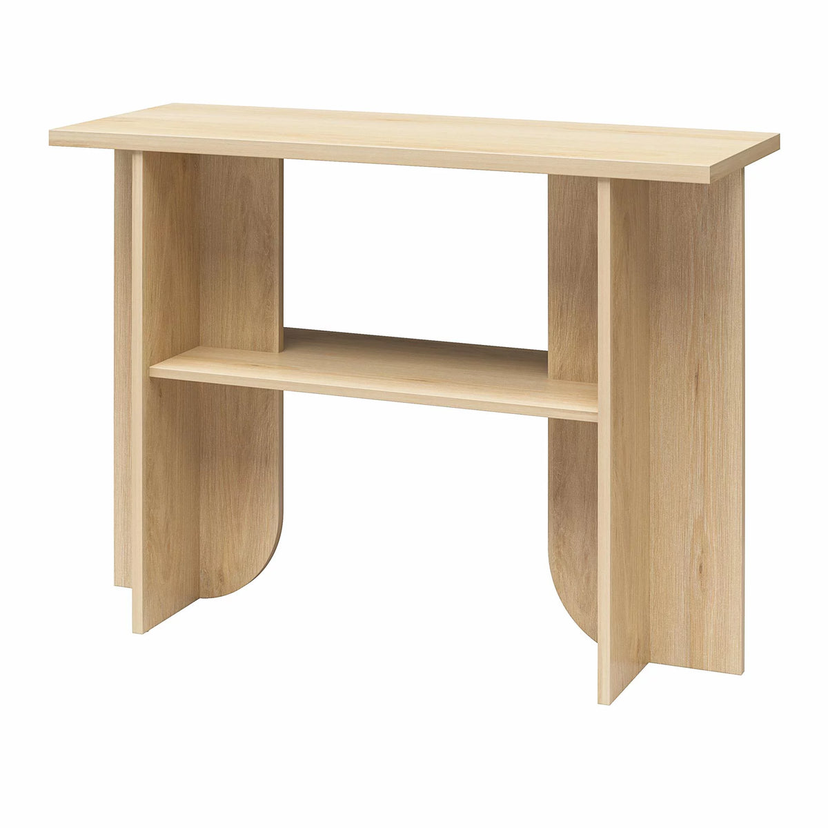 Light Oak Console Table D2253