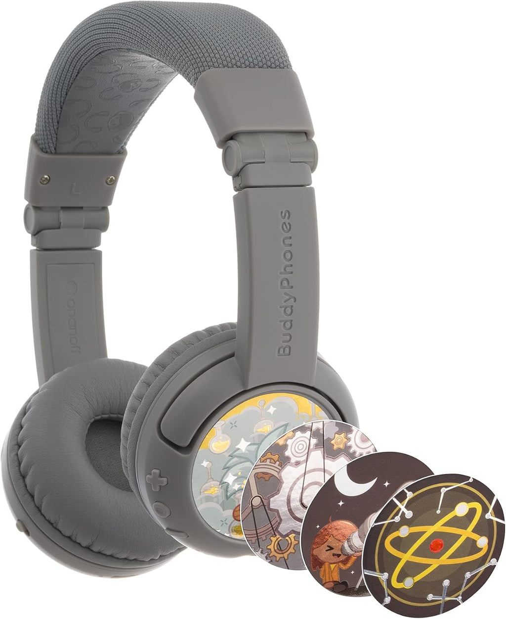 Rose Pink Wireless Bluetooth Kids Headphones Pack of 2 L914446