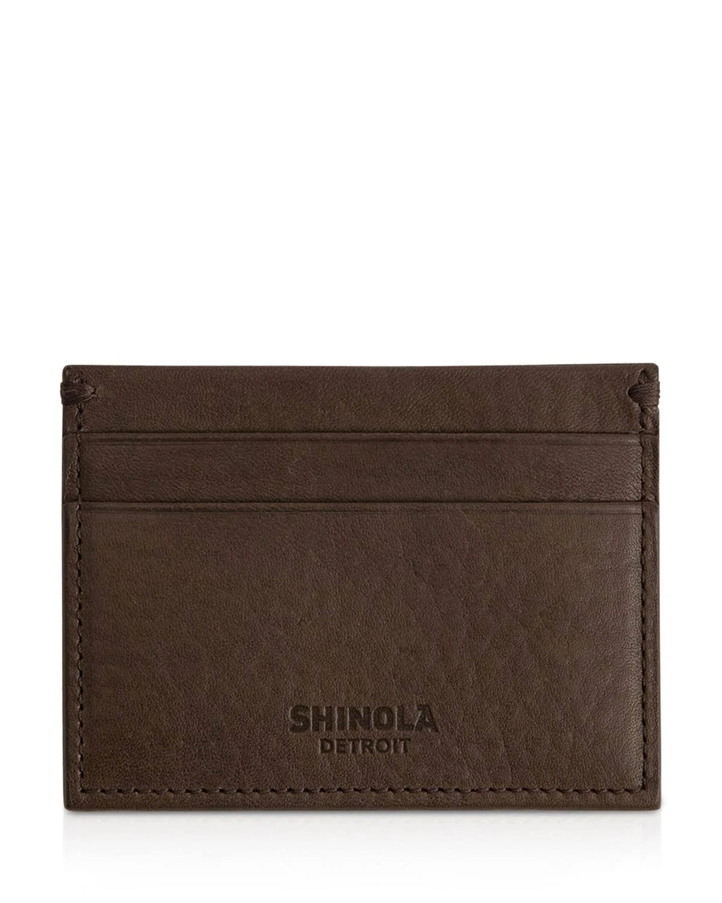 Brown Leather Card Case E3783