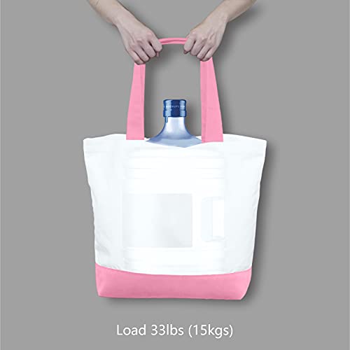 3-Pack 12oz Cotton Canvas Tote Bags M892096