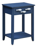 Navy 1 Drawer Accent Table K59603