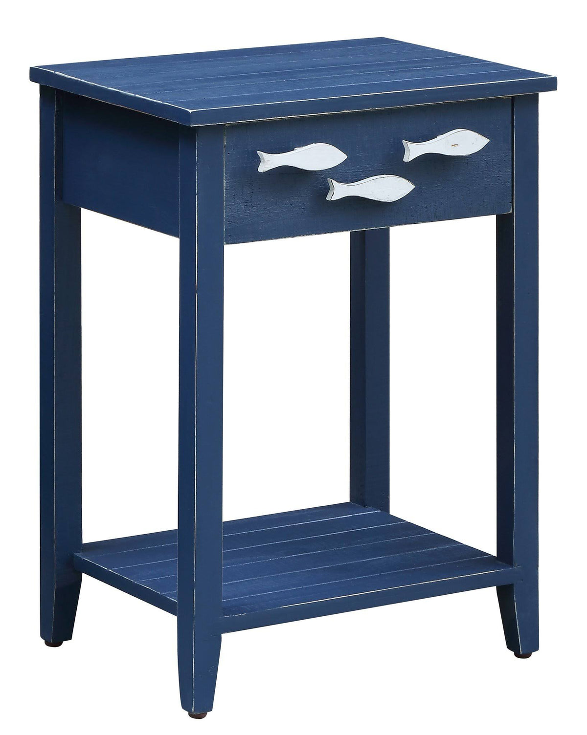 Navy 1 Drawer Accent Table K59603