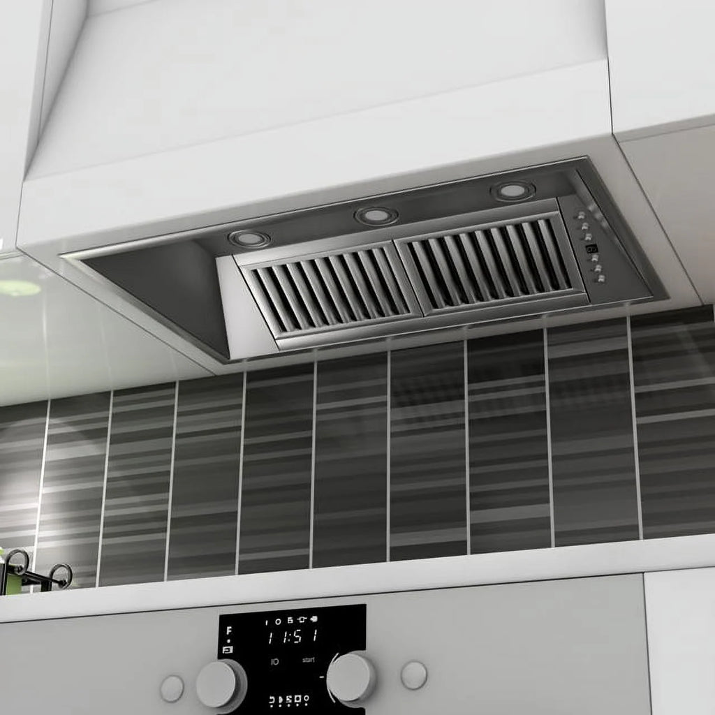 40 in. 1200 CFM Stainless Steel Range Hood Insert S7442