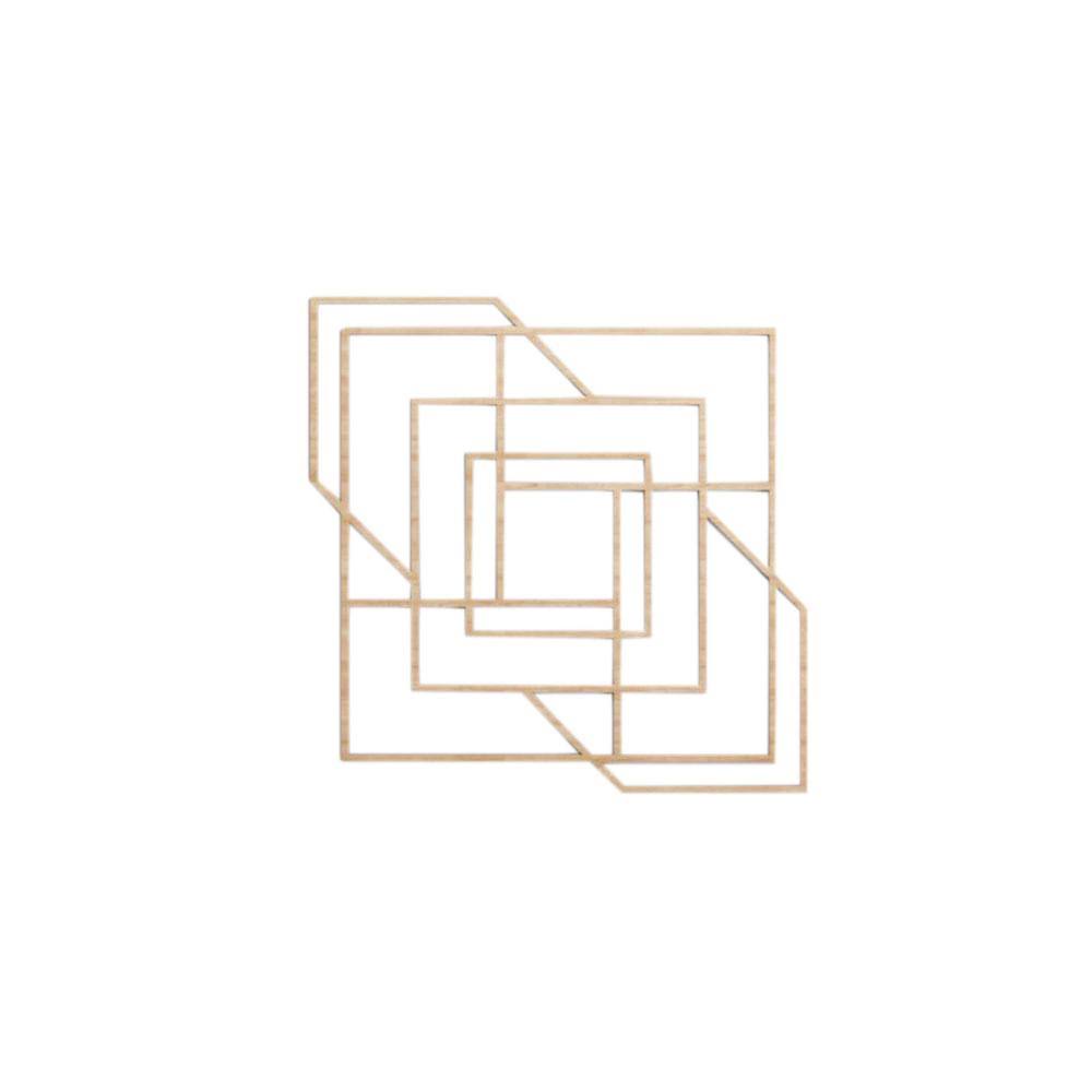 Alder Decorative Fretwork Wood Wall Panels (20-Pack) K129784